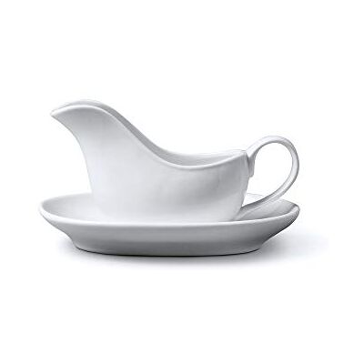WM Bartleet & Sons Porcelain Mini Sauce Boat & Saucer - Sauce Boat WM Bartleet & Sons Porcelain Mini Sauce Boat & Saucer - Sauce Boat