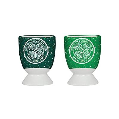 FOCO SPL Scotish Premier League Football Celtic FC Fan Paint Splatter Egg Cup Holders FOCO SPL Scotish Premier League Football Celtic FC Fan Paint Splatter Egg Cup Holders