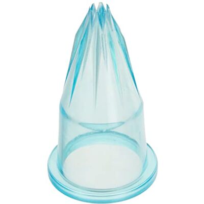 silikomart Set of 12 Polycarbonate Nozzles for Piping Bags, Star and Round Decoration Holes, Made in Italy silikomart Set of 12 Polycarbonate Nozzles for Piping Bags, Star and Round Decoration Holes, Made in Italy