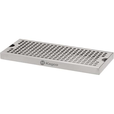 Kegco KC DP-125 Drip Tray, Stainless Steel Kegco KC DP-125 Drip Tray, Stainless Steel