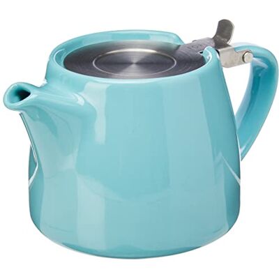 Tea People Forlife Stump Teapot 400 mL, Turquoise Tea People Forlife Stump Teapot 400 mL, Turquoise