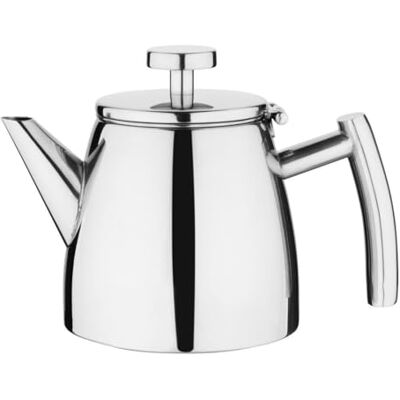 Olympia - Conical Teapot - 350ml - Stainless Steel - Teapot Olympia - Conical Teapot - 350ml - Stainless Steel - Teapot