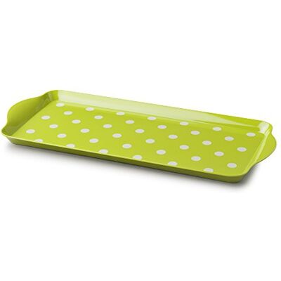 Zeal Melamine Dotty Sandwich Tray Lime - Tray Zeal Melamine Dotty Sandwich Tray Lime - Tray