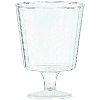 amscan Clear Wine Glasses Premium Quality 150ml 24 Pcs amscan Clear Wine Glasses Premium Quality 150ml 24 Pcs