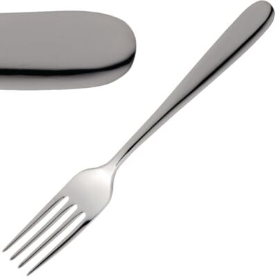 Nextday Catering Equipment Supplies UK Abert CF322 City 18/10 Cutlery Table Fork, Stainless Steel (Pack of 12) Nextday Catering Equipment Supplies UK Abert CF322 City 18/10 Cutlery Table Fork, Stainless Steel (Pack of 12)