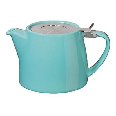 Nextday Catering Equipment Supplies UK Forlife BH244 Turquoise Stump Teapot 13oz Nextday Catering Equipment Supplies UK Forlife BH244 Turquoise Stump Teapot 13oz