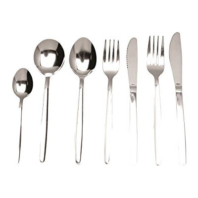 Genware 2000-3 Millenium 18/0 Stainless Steel Tablespoon, 205 mm Length, Pack of 12 Genware 2000-3 Millenium 18/0 Stainless Steel Tablespoon, 205 mm Length, Pack of 12