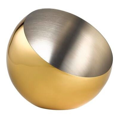 APS Sphere 40775 Bowl Diameter 24 cm Height 21 cm 2 litres Stainless Steel Gold Look APS Sphere 40775 Bowl Diameter 24 cm Height 21 cm 2 litres Stainless Steel Gold Look
