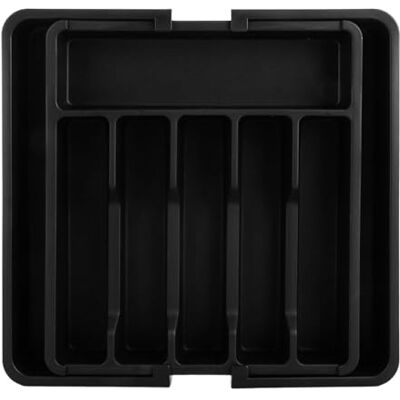 ASelected Cutlery Drawer Organiser, 38x33x5CM Large Expandable Cutlery Tray for Kitchen Drawer 8 Compartment, Adjustable Utensil Drawer Organiser for Spoons Forks Knives ASelected Cutlery Drawer Organiser, 38x33x5CM Large Expandable Cutlery Tray for Kitchen Drawer 8 Compartment, Adjustable Utensil Drawer Organiser for Spoons Forks Knives
