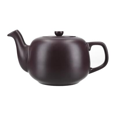 La Cafetière Ceramic Teapot, Purple, 1.2 litres, Labelled La Cafetière Ceramic Teapot, Purple, 1.2 litres, Labelled