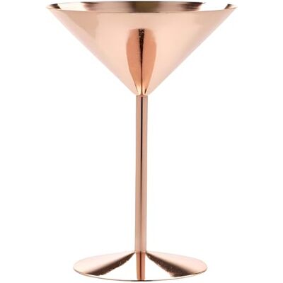 Genware NEV-MRC240 Copper Martini Glass, 24 cl/8.5 oz. Genware NEV-MRC240 Copper Martini Glass, 24 cl/8.5 oz.