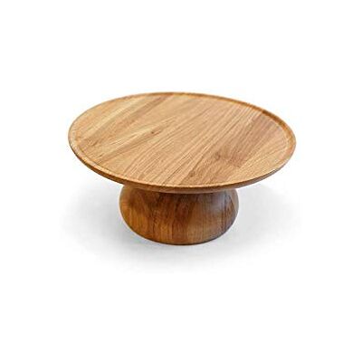 Nextday Catering Equipment Supplies UK Craster DD239 Cake Stand Medium Oak 32 x 16.6cm Nextday Catering Equipment Supplies UK Craster DD239 Cake Stand Medium Oak 32 x 16.6cm