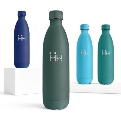 JAPORIA 1L Insulated Water Bottle, Leak Proof, Double-Walled, Reusable, Perfect for Outings, Sea, River, Climbing JAPORIA 1L Insulated Water Bottle, Leak Proof, Double-Walled, Reusable, Perfect for Outings, Sea, River, Climbing