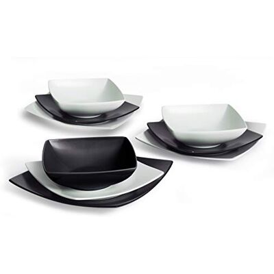 Excelsa Eclipse 18-piece Dinnerware Set Excelsa Eclipse 18-piece Dinnerware Set