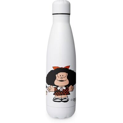 Grafoplás Grafoplas – Reusable Thermal Bottle, Mafalda Friends, Stainless Steel, 500 ml, Cold (24 Hours) and Hot Drinks (12 Hours), Ideal as a Gift Grafoplás Grafoplas – Reusable Thermal Bottle, Mafalda Friends, Stainless Steel, 500 ml, Cold (24 Hours) and Hot Drinks (12 Hours), Ideal as a Gift