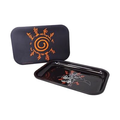 HÔMADICT Homadict Naruto Seal Multi-Purpose Tray with Magnetic Lid for Storage, Decoration, Serving – 29 x 19 cm – Official Naruto Licence HÔMADICT Homadict Naruto Seal Multi-Purpose Tray with Magnetic Lid for Storage, Decoration, Serving – 29 x 19 cm – Official Naruto Licence