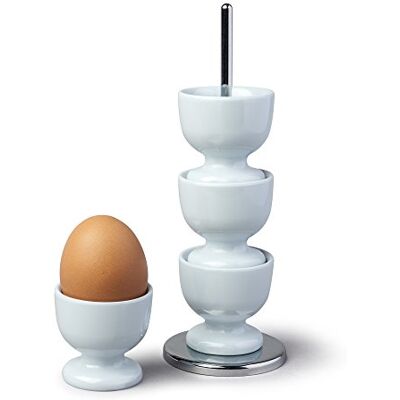 Zeal Stack and Store - Egg Cup Set - Duck Egg Blue - Egg Cups Zeal Stack and Store - Egg Cup Set - Duck Egg Blue - Egg Cups