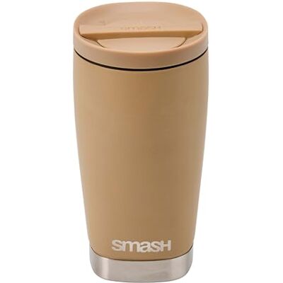Smash Stainless Steel Twist & Lock Travel Coffee Mug 355ml/12 fl oz Double Wall Lockable Lid Stainless Steel Get the matching stainless steel water bottle Smash Stainless Steel Twist & Lock Travel Coffee Mug 355ml/12 fl oz Double Wall Lockable Lid Stainless Steel Get the matching stainless steel water bottle