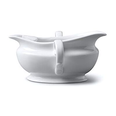 WM Bartleet & Sons 1750 Traditional Porcelain Gravy Boat Fat Separator with Two Handles, Wm Bartleet & Sons, White (300ml) WM Bartleet & Sons 1750 Traditional Porcelain Gravy Boat Fat Separator with Two Handles, Wm Bartleet & Sons, White (300ml)