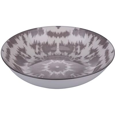 Tivoli Set of 6 Porcelain Soup Plates The Grey Tivoli Set of 6 Porcelain Soup Plates The Grey