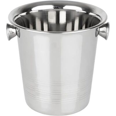 Olympia Stainless Steel Ice Bucket with Handles & Etch Detail, 1050ml Double carry handles provide easy transport for busy bar service, with a stylish etched finish for table presentation. Olympia Stainless Steel Ice Bucket with Handles & Etch Detail, 1050ml Double carry handles provide easy transport for busy bar service, with a stylish etched finish for table presentation.