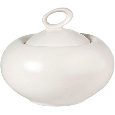 Churchill Alchemy Sequel White Sugar Bowl With Lid 200ml 7oz Churchill Alchemy Sequel White Sugar Bowl With Lid 200ml 7oz