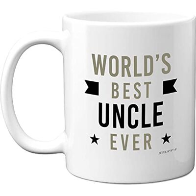 Stuff4 World's Best Uncle - 11oz - Premium - Mug Stuff4 World's Best Uncle - 11oz - Premium - Mug