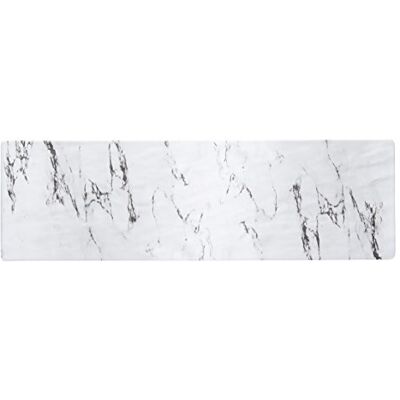 KitchenCraft "We Love Summer Rectangular Melamine Marble-Effect Food Serving Platter, 53 x 16 cm (21" x 6.5") KitchenCraft "We Love Summer Rectangular Melamine Marble-Effect Food Serving Platter, 53 x 16 cm (21" x 6.5")