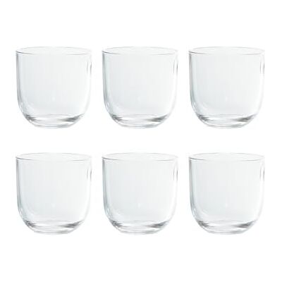 Avilia Set of 6 Whisky Glasses Set of 6 Clear Tumblers for Water, Wine and Cocktails, Durable and Dishwasher Safe, 350cc Eco Friendly Crystal Avilia Set of 6 Whisky Glasses Set of 6 Clear Tumblers for Water, Wine and Cocktails, Durable and Dishwasher Safe, 350cc Eco Friendly Crystal