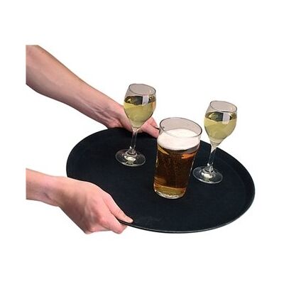 Kristallon J847 Round Anti-Slip Tray Fibreglass, 406 mm, 16" Diameter Kristallon J847 Round Anti-Slip Tray Fibreglass, 406 mm, 16" Diameter