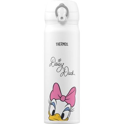 Thermos Disney Daisy Signature Direct Drink Flask (470ml) Reusable Insulated Stainless Steel Thermal Coffee Cup for Hot or Cold Drinks, Vacuum Sealed Water Flask, Leak-Proof Lid, 10hr Hot/24hr Cold Thermos Disney Daisy Signature Direct Drink Flask (470ml) Reusable Insulated Stainless Steel Thermal Coffee Cup for Hot or Cold Drinks, Vacuum Sealed Water Flask, Leak-Proof Lid, 10hr Hot/24hr Cold