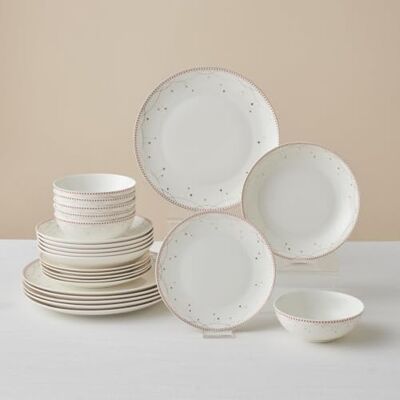 KARACA Festival 24-Piece Bone China Dinnerware Set KARACA Festival 24-Piece Bone China Dinnerware Set