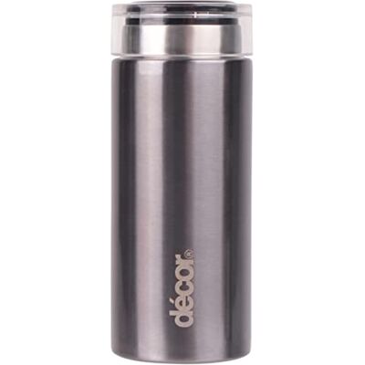 Décor Mini Stainless Steel Thermal Flask Coffee Mug with Gloss Coating 200ml Graphite, 4 Hour hot Rating 12 Hour Cold Rating Décor Mini Stainless Steel Thermal Flask Coffee Mug with Gloss Coating 200ml Graphite, 4 Hour hot Rating 12 Hour Cold Rating