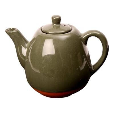 Dexam Sintra Glazed 800ml Terracotta Teapot Olive Green Dexam Sintra Glazed 800ml Terracotta Teapot Olive Green