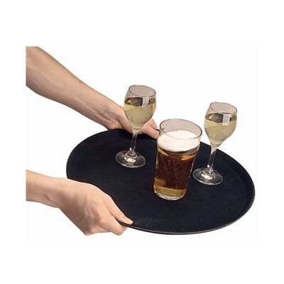 Kristallon J846 Round Anti-Slip Tray Fibreglass, 356 mm 14" Diameter Kristallon J846 Round Anti-Slip Tray Fibreglass, 356 mm 14" Diameter
