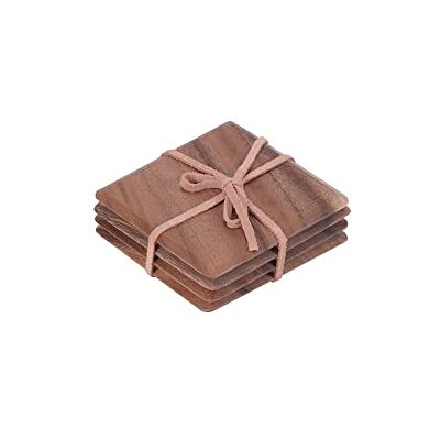 T&G TUSCANY ACACIA SET OF 4 SQUARE COASTERS, 100x100x8mm (10485) T&G TUSCANY ACACIA SET OF 4 SQUARE COASTERS, 100x100x8mm (10485)
