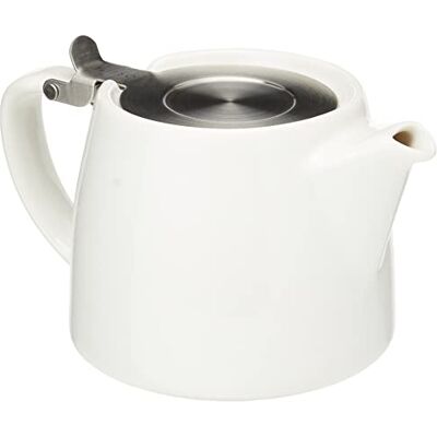 FORLIFE Stump Teapot 530 mL, White FORLIFE Stump Teapot 530 mL, White