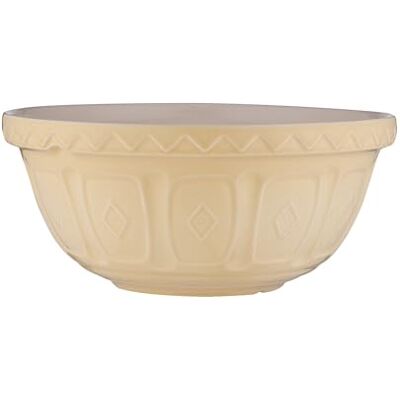 Mason Cash Colour Mix S18 Mixing Bowl Yellow 26cm 2.7 Litre Ceramic Baking Bowl Dishwasher & Freezer Safe Non-Slip Design for Dough, Cake & Pastry Mixing Mason Cash Colour Mix S18 Mixing Bowl Yellow 26cm 2.7 Litre Ceramic Baking Bowl Dishwasher & Freezer Safe Non-Slip Design for Dough, Cake & Pastry Mixing