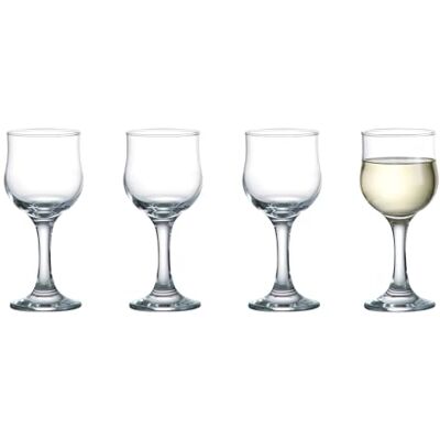 Ravenhead Tulip Sleeve of 4 White Wine Glasses, 20 CL, Packaging may vary Ravenhead Tulip Sleeve of 4 White Wine Glasses, 20 CL, Packaging may vary