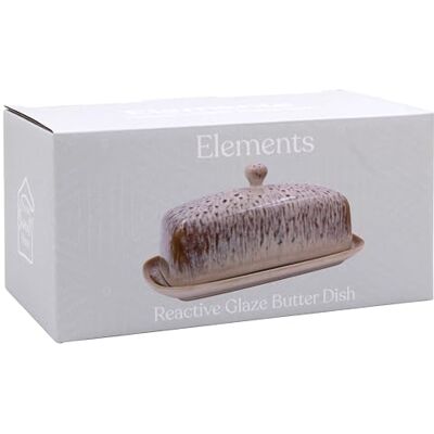 L & P Home & Gifts Lesser & Pavey Elements Reactive Glaze Butter Dishes for Kitchen & Home Dishwasher Safe Butter Dish with Lid for Keep Butter Fresh Durable BPA-Free Butterdish for Butter Storage L & P Home & Gifts Lesser & Pavey Elements Reactive Glaze Butter Dishes for Kitchen & Home Dishwasher Safe Butter Dish with Lid for Keep Butter Fresh Durable BPA-Free Butterdish for Butter Storage