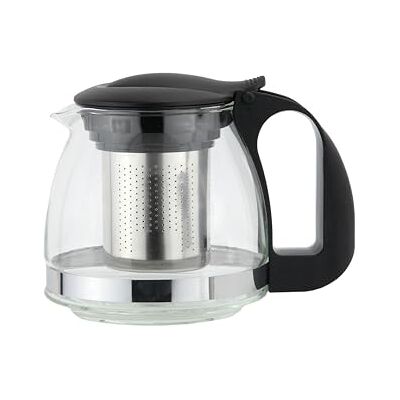 Apollo - Glass Teapot - 600ml - Black - Teapot Apollo - Glass Teapot - 600ml - Black - Teapot