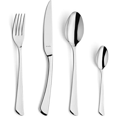 Amefa Juno 18/0 Stainless Steel Cutlery Set 24pc Amefa Juno 18/0 Stainless Steel Cutlery Set 24pc
