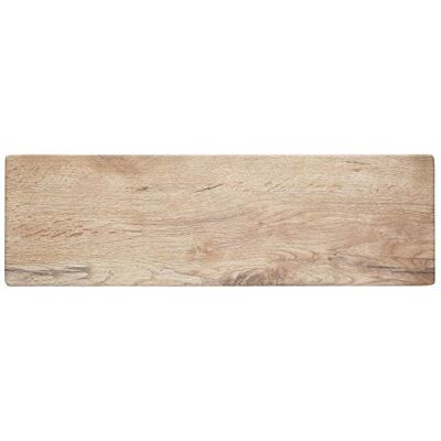 KitchenCraft "We Love Summer Rectangular Melamine Wood-Effect Food Serving Platter, 53 x 16 cm (21" x 6.5") KitchenCraft "We Love Summer Rectangular Melamine Wood-Effect Food Serving Platter, 53 x 16 cm (21" x 6.5")