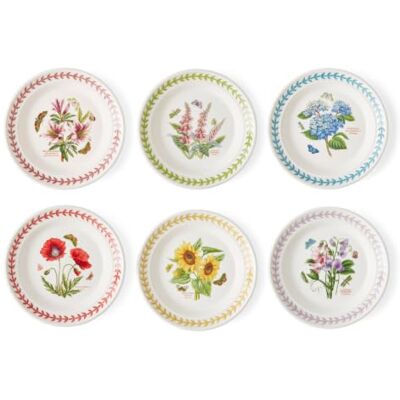Portmeirion x Botanic Garden Meadow 6-Piece Side Plate Set (16.5cm) – Assorted Floral Appetizer & Dessert Plates, Fine Earthenware for Everyday Dining and Entertaining Portmeirion x Botanic Garden Meadow 6-Piece Side Plate Set (16.5cm) – Assorted Floral Appetizer & Dessert Plates, Fine Earthenware for Everyday Dining and Entertaining