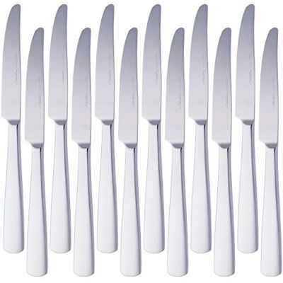 Amazon Basics Square-Edge Stainless Steel Kitchen Knife Set - Kitchen Knife Set Amazon Basics Square-Edge Stainless Steel Kitchen Knife Set - Kitchen Knife Set