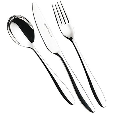 Genware NEV-COS-SN Coffee Spoon, 18/0, Saffron (Pack of 12) Genware NEV-COS-SN Coffee Spoon, 18/0, Saffron (Pack of 12)