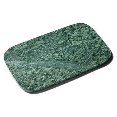 apollo THE HOUSEWARES BRAND Green Marble Rectangle Serving Platter with Padded Feet, Cool Surface for Food Prep & Presentation, Cutting and Chopping Board, 30x18x1cm apollo THE HOUSEWARES BRAND Green Marble Rectangle Serving Platter with Padded Feet, Cool Surface for Food Prep & Presentation, Cutting and Chopping Board, 30x18x1cm