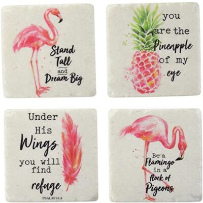 Lafinesse Em7108 Stone Coasters for hot or cold-Em7108, Stoneware Lafinesse Em7108 Stone Coasters for hot or cold-Em7108, Stoneware
