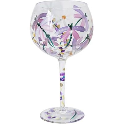 L & P Home & Gifts Lesser & Pavey Lynsey Johnstone Dragonflies & Daisies Gin Glass for Home, Kitchen, Restaurant & Parties Lovely Gin Glassware for Drinks Gift for Women, Men, Wedding & Christmas L & P Home & Gifts Lesser & Pavey Lynsey Johnstone Dragonflies & Daisies Gin Glass for Home, Kitchen, Restaurant & Parties Lovely Gin Glassware for Drinks Gift for Women, Men, Wedding & Christmas