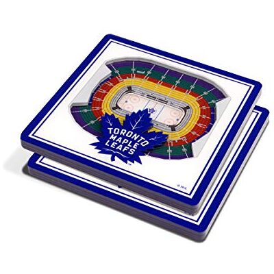 YouTheFan NHL Toronto Maple Leafs 3D StadiumViews Coasters YouTheFan NHL Toronto Maple Leafs 3D StadiumViews Coasters